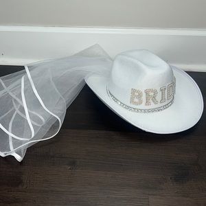 Bride Cowboy Hat